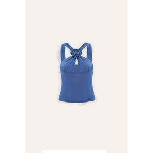 Indigo <b>Rose</b> Detail Yoga Crop <b>Top</b> - Product Image 2