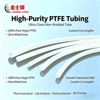Tube Bowden en PTFE 1,9 mm ID 4 mm OD |   Filament d'imprimante 3D à faible friction haute température 260°C, résistant aux liquides chimiques de laboratoire médical