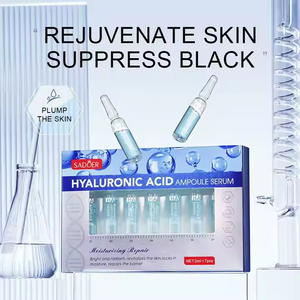 Sérum Ampoule <span class=keywords><strong>Acide</strong></span> Antioxydant et Meilleure Vente Or Bio 24K, Blanchissant, Anti-Âge, Raffermissant, Hydratant, Lissant, avec Vitamine C pour le <span class=keywords><strong>Nez</strong></span> - Product Image 2