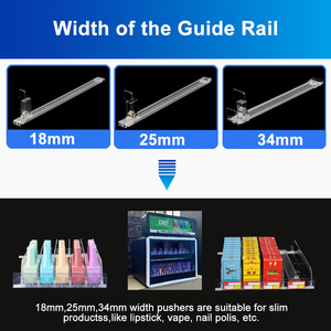 Tự động Oreo Biscuit Kệ Pusher cho siêu thị cho kho & Hiển thị thực phẩm kệ uống neater Organizer - Product Image 6