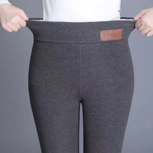 600G <span class=keywords><strong>Leggings</strong></span> invernali donna Plus <span class=keywords><strong>velluto</strong></span> a vita alta pantaloni Legging caldi Femme Slim Pencil Legging spesso <span class=keywords><strong>nero</strong></span> - Product Image 6