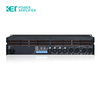 Amplificador de Potencia KET FK10000Q con Carcasa Metálica, Equipo de Sonido/Amplificadores/Altavoz para Altavoces Line Array