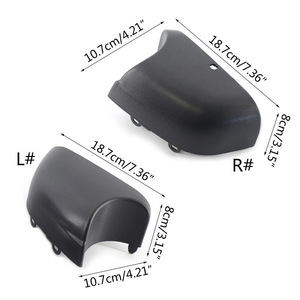 Vauxhall Renault Trafic Fiat <b>Mirror</b> Cover Lower Set MP7641 MP7640 <b>Plastic</b> Full Pair - Product Image 2