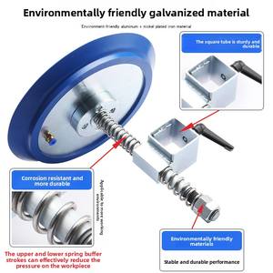 Alister Industrial 1,5-400mm Placa de acero inoxidable Ventosa de vacío Pinza oscilante Material de goma Alimentación Corte por láser - Product Image 2