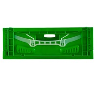 Caisse de rangement en plastique pliable et empilable HAOSEN - Durable, écologique, pour déménagement, camping, vente en gros en usine