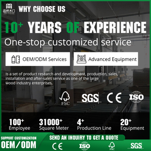 باب خشبي مخصص بتصميم بسيط للمداخل الداخلية للفلل والشقق، مقاوم للماء وعازل للصوت ومطلي - Product Image 5