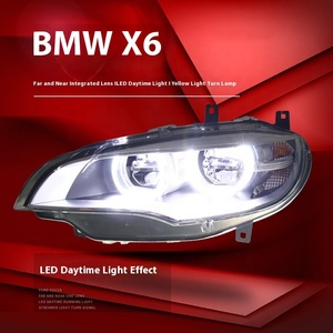Phares de voiture : Nouvelle version améliorée, feux modifiés avec feux de jour pour E71 2008-2014, phare LED 12V C - Product Image 5