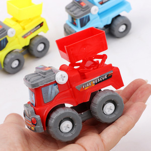 Jouets <span class=keywords><strong>de</strong></span> <span class=keywords><strong>camion</strong></span> <span class=keywords><strong>de</strong></span> <span class=keywords><strong>pompier</strong></span> bricolage en plastique <span class=keywords><strong>de</strong></span> <span class=keywords><strong>dessin</strong></span> <span class=keywords><strong>animé</strong></span> pour enfants boîtes <span class=keywords><strong>de</strong></span> démontage et d'assemblage comportant des jouets classiques d'incendie - Product Image 2
