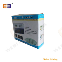 Unidad de Distribución de Energía (PDU) Inteligente 3 en 1 de Buena Calidad, Temporizador Digital Programable, Enchufe Multiusos para Rack de Servidores