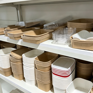 High Stiffness Paper Bowl Single Side PE Coated Eco-friendly Custom Shape for <b>Disposable</b> <b>Food</b> <b>Container</b> - Product Image 6