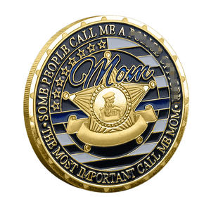 Moneda Conmemorativa de Metal, Artesanía Personalizada, Obsequio Conmemorativo con Relieve Temático, Artículo Coleccionable, Respeto, Honor y Fuerza - Product Image 2