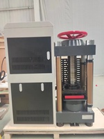 Machine d'essai de compression 2000 KN, machine d'essai de pression uniaxiale du béton
