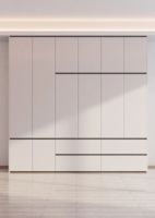 Ensemble de lit et garde-robe en bois sur mesure garde-robe de chambre à coucher meuble de rangement