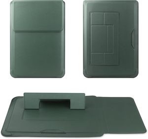 Funda para Portátil con Soporte y Alfombrilla para Ratón, Funda Protectora de Cuero para Portátil de 15-16 Pulgadas para <span class=keywords><strong>MacBook</strong></span> Pro <span class=keywords><strong>Air</strong></span> 13 15 Pulgadas, Venta al por Mayor OEM/ODM/Marca Privada - Product Image 3