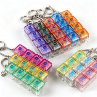 Porte-clés clavier de jeu personnalisé à interrupteur mécanique, fidget clicker, vente en gros, cadeau promotionnel pour joueurs