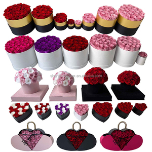<span class=keywords><strong>Rosa</strong></span> Eterna, Regalo Floral, <span class=keywords><strong>Rosa</strong></span> <span class=keywords><strong>Roja</strong></span> Seca Real, Caja de Flores Eternas con Rosas Naturales Estabilizadas para Aniversario - Product Image 5
