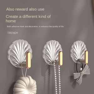 <b>Key</b> <b>Hooks</b> Polygon Shaped Eco-Friendly Bathroom <b>Wall</b> <b>Hook</b> Storage Organizer <b>for</b> Clothes Coats Strong Load-Bearing Easy Install - Product Image 3