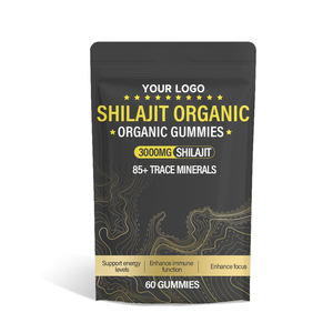 Private Label Shilajit Gummies Himalayan Energy Boost Иммунная поддержка травяные добавки - Product Image 2