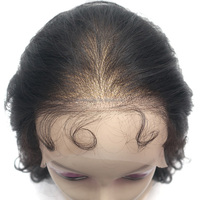 Nouveautés Perruques Transparantes Sans Colle 100% Cheveux Humains 30 Pouces Ondulés Naturels Eau Bouclés Body Wave Femmes Noires
