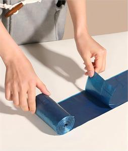 ถุงขยะขนาดเล็กแบบไม่ขาดง่าย Huamaohengchun50 จำนวน 2-3 แกลลอน พร้อมหูหิ้ว หนา 1.1 มิล - Product Image 2