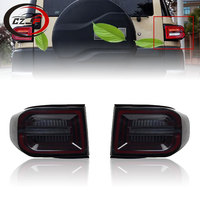 CZJF nouveau feu arrière LED modifié pour Toyota FJ Cruiser 2007-2017 feux arrière rouge fumée clignotant feux de freinage prix usine