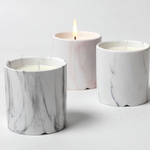 Bougies parfumées sans fumée à la cire végétale naturelle de marque privée Bougie d'aromathérapie personnalisée aromatique pour la décoration intérieure - Product Image 3