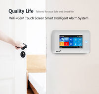 Panel de Control Táctil WIFI GSM Inalámbrico para el Hogar TY-106, Sistema de Alarma Antirrobo para el Hogar, Compatible con la Aplicación Inteligente Tuya, Alexa y Google