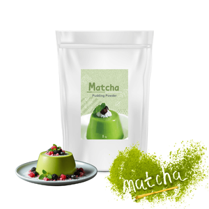 Poudre de pouding à la mangue 6X 1kg sacs 20kg par carton durée de conservation de 18 mois pour les magasins de thé - Product Image 3