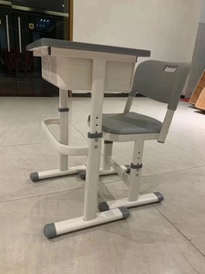 Bán buôn đồ nội thất trường học sinh viên Bàn và ghế cho hai văn bản bảng lớp học Bàn và ghế cho sinh viên đồ nội thất - Product Image 2