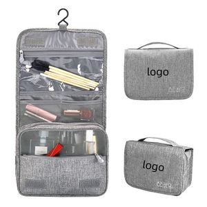 Bolsa de Aseo de Viaje Portátil, Impermeable, de Gran Capacidad, con Logotipo Personalizado, para Cosméticos y Maquillaje - Product Image 2
