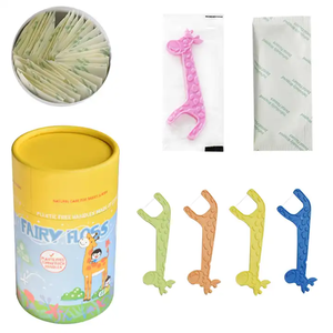 Bán chạy nhất chăm sóc răng miệng sản phẩm động vật con hươu cao cổ hình dạng trẻ em nha khoa xỉa Pick - Product Image 2