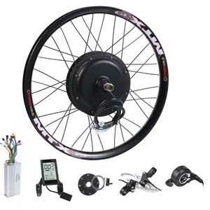 48v 52v 2000w MTX wheel ebike e bike electric bike hub motor conversion kit with Tiger Shark Battery