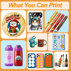 3D Textuur UV Printer 6090 UV Inkjet Printer DTF Printer voor Golfbal Kaart Telefoonhoesje Sticker Koffer Metalen Thermosfles - Product Image 4