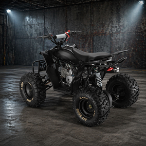 <span class=keywords><strong>Quad</strong></span> tout-terrain 125 cm³ 4 temps refroidi par air avec démarreur électrique certifié CE pour jeunes - Product Image 3