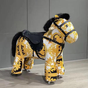 Cartoon-Tier Leichtgewichtiger Schaukelstuhl für Kinder Wohnzimmerstühle Kindermöbel-Sets Modernes Design - Product Image 2