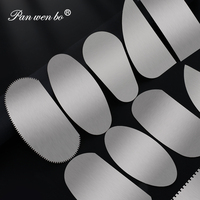 Hot 10pcs coupe-acier et outils en céramique grattoir dentelé pour poterie argile polymère argile grattoir fournitures d'art essentielles