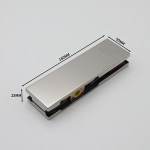 <span class=keywords><strong>Clip</strong></span> moderne de porte à ressort de sol sans cadre en acier inoxydable <span class=keywords><strong>pour</strong></span> portes en <span class=keywords><strong>verre</strong></span> Opération facile <span class=keywords><strong>pour</strong></span> hôtels et maisons - Product Image 4