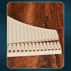 Flûte <span class=keywords><strong>de</strong></span> <span class=keywords><strong>Pan</strong></span> en Résine ABS avec Sac <span class=keywords><strong>de</strong></span> Rangement, 18 Tuyaux, Apprentissage Facile, Instrument <span class=keywords><strong>de</strong></span> Musique, Cadeau pour Débutant - Product Image 4