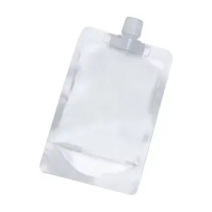 BPA Free Eco Friendly Stand Up Pouch Bag Packaging Juice Drinking Plastic Clear Custom Drink Pouches