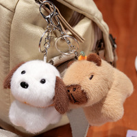 Peluche tendance et mignonne Capybara, Chat, Chien, en forme de coussin, sac pour enfants, porte-clés, breloque, pendentif