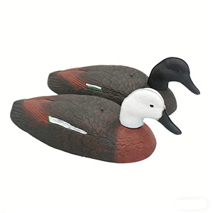El Pato Artificial Realista en Forma de Concha, Modelo 'Paradise', Fabricado en Fábrica, Está Diseñado para Uso en Jardines, Granjas o Caza. - Product Image 1