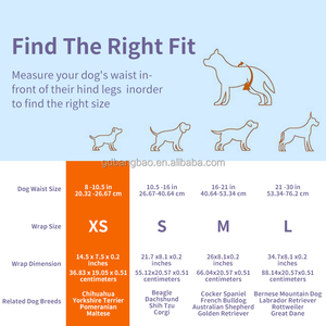 Женские подгузники для домашних животных, оптовая продажа, одноразовые биоразлагаемые пользовательские уровни поглощения, ViaBangbao OEM сервис - Product Image 6