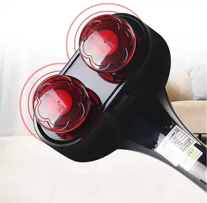 KC Dual Head Rung Cơ Thể Cầm Tay Massager 3D Để Thư Giãn Cơ Bắp Thắt Chặt Cơ Bắp Sâu Mô Massage