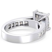 Bague en moissanite VVS, best-seller, pour femme, design argenté, bijoux tendance, disponible à prix raisonnable