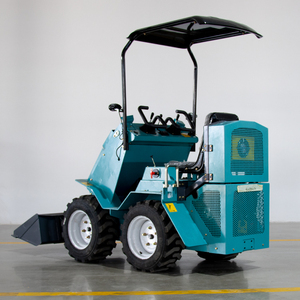Chargeurs frontaux neufs de marque du fabricant, mini-chargeurs compacts de 800 kg, certifiés CE EPA, en promotion - Product Image 4