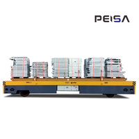 Carro de Transferencia Eléctrico AGV, Vehículo Guiado Automatizado, Carro Plano Operado por Batería para Transporte en Líneas de Producción Industrial