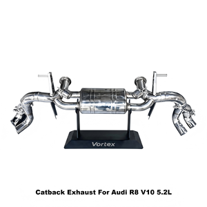 Vortex Aggressive Sport Sound Stainless Steel <b>Exhaust</b> System For Audi R8 V10 5.2L 2018-2023 Performance Tuning - Product Image 1