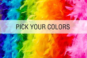 Đa Màu sắc 150g Thổ Nhĩ Kỳ lông boas chandelle boas cho hiệu suất trang phục lễ hội kỳ nghỉ khiêu vũ hiển thị Cosplay Halloween - Product Image 5