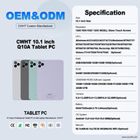 Nueva Tablet 5G de 10.1 Pulgadas, MTK Octa Core 2.0GHz, 12GB RAM, 128GB ROM, 2 en 1 con Teclado, Wi-Fi, Android 14, Doble SIM 4G, 8000mAh GSM