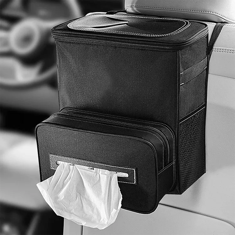 Autos itz lehne Gurt abdeckung Typ Auslaufs icher Geruchs sicherer Klapp vorrats behälter mit kreativer Serviette Pump papier box